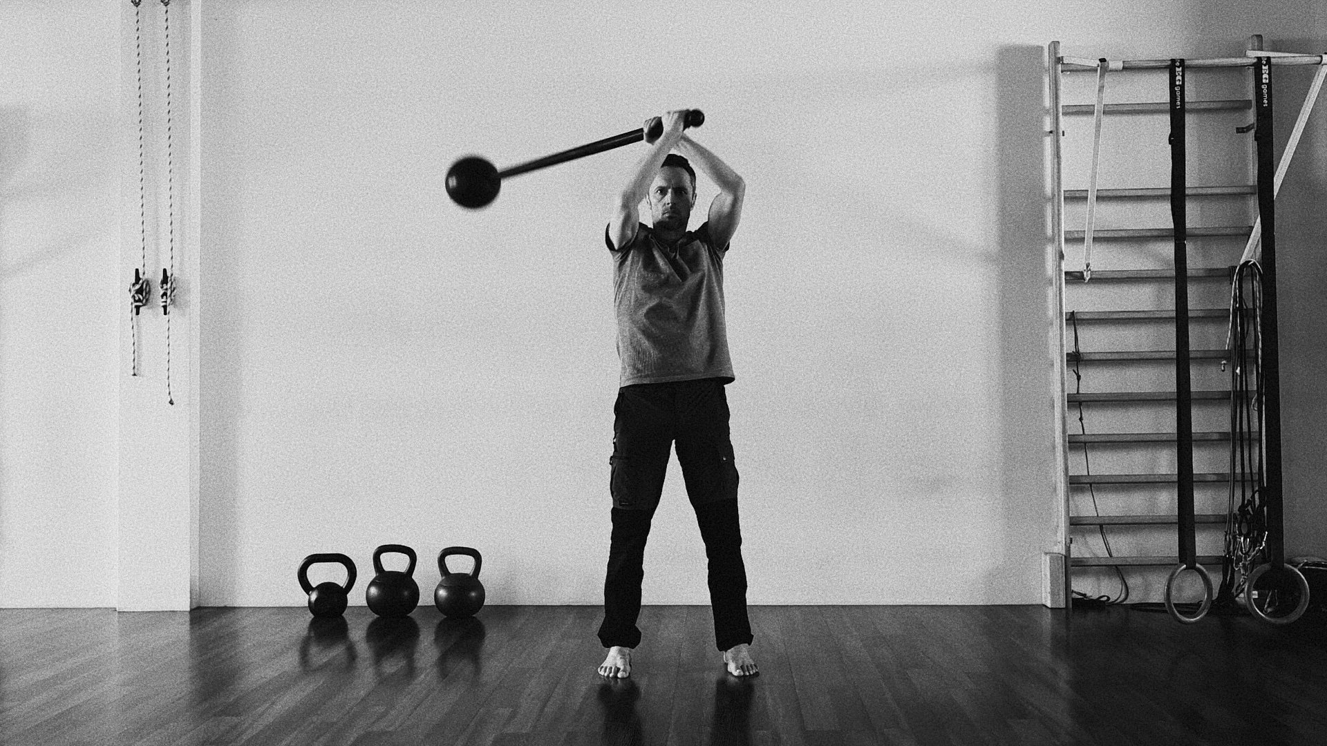 Michał Leski – maczuga steel mace, nauczyciel ruchu, Fundacja Reborn